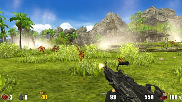 Скриншот из Action Alien: Tropical Mayhem