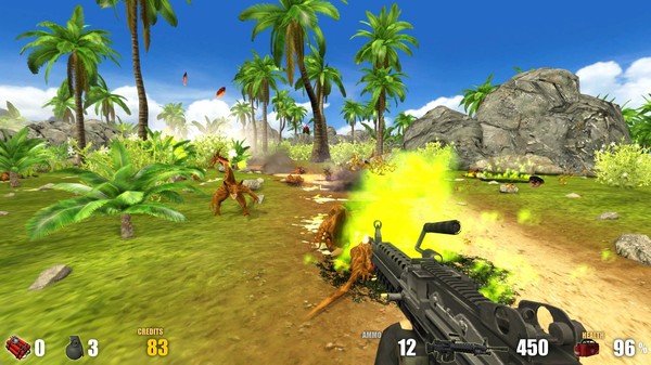 Скриншот из Action Alien: Tropical Mayhem