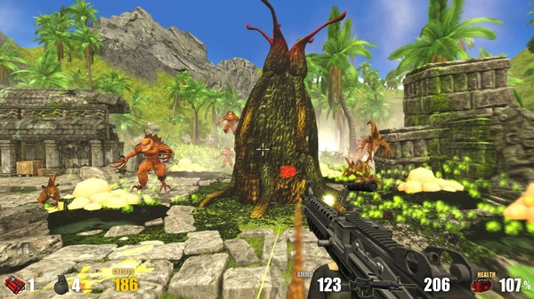 Action Alien: Tropical Mayhem game for Linux 1