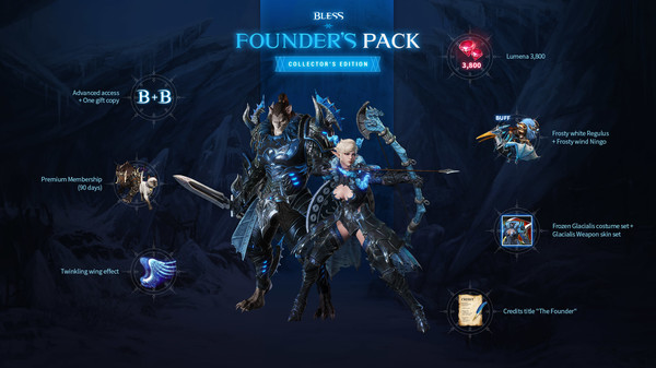 скриншот Bless Online: Founder's Pack - Collector's Edition 0