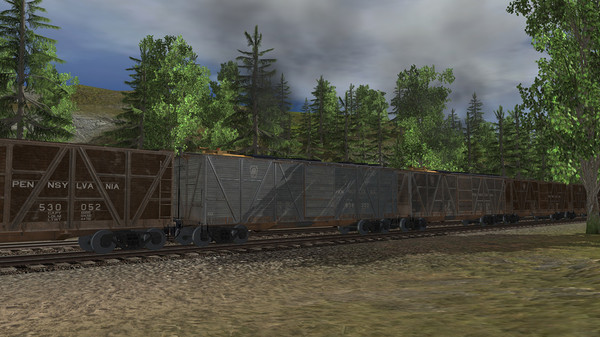 Скриншот из TANE DLC - PRR X23 Boxcar