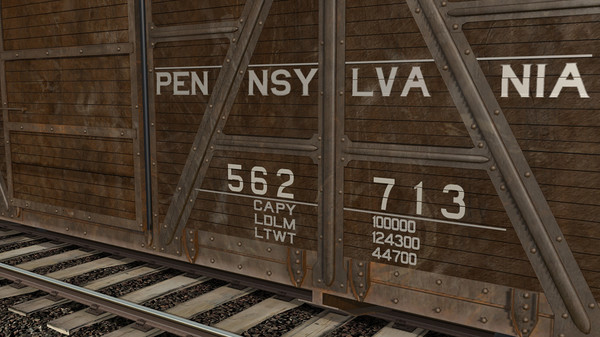 Скриншот из TANE DLC - PRR X23 Boxcar
