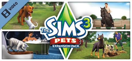 The Sims 3 Pets Trailer cover art