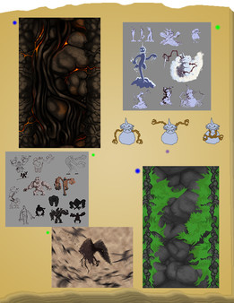 Скриншот из Sorcerer's Path Artbook