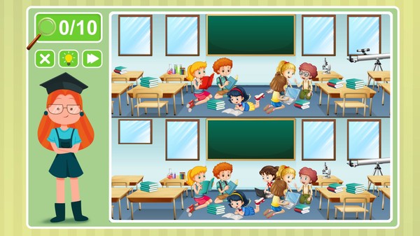 Скриншот из Viki Spotter: School