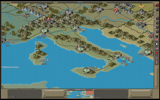 Скриншот из Strategic Command Classic: WWII