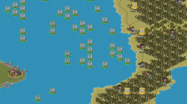 Скриншот из Strategic Command Classic: WWII