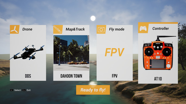 DDS(D.I.Y Drone Simulator) Demofor windows and Linux 1