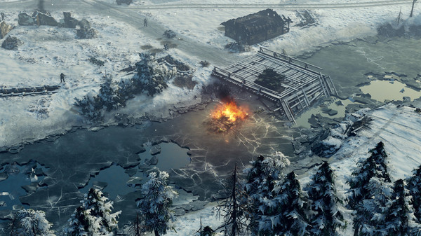 Скриншот из Sudden Strike 4 - Finland: Winter Storm