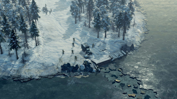 Скриншот из Sudden Strike 4 - Finland: Winter Storm