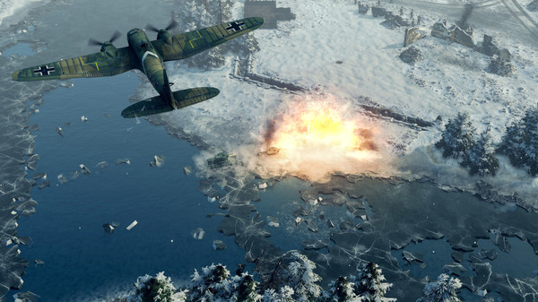Скриншот из Sudden Strike 4 - Finland: Winter Storm