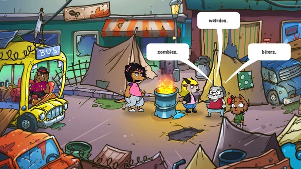 Скриншот из Scheming Through The Zombie Apocalypse: The Beginning Скриншот из Scheming Through The Zombie Apocalypse: The Beginning