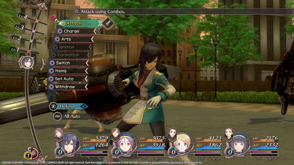 Скриншот из Dark Rose Valkyrie: Special Enlistment [Miyako Osatani] Addition Pack