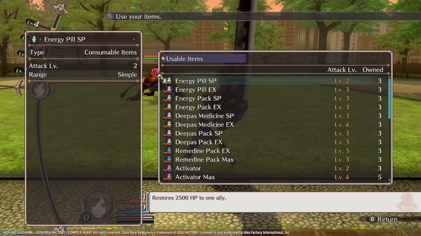 Скриншот из Dark Rose Valkyrie: ACID Boot Camp Set