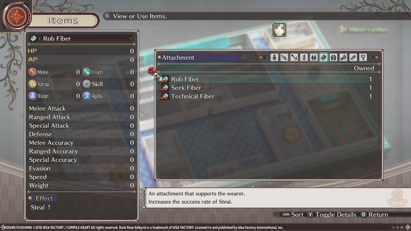 Скриншот из Dark Rose Valkyrie: ACID Boot Camp Set