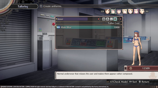 Скриншот из Dark Rose Valkyrie: ACID Special Provision Pack Set