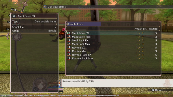 Скриншот из Dark Rose Valkyrie: Dengeki Set