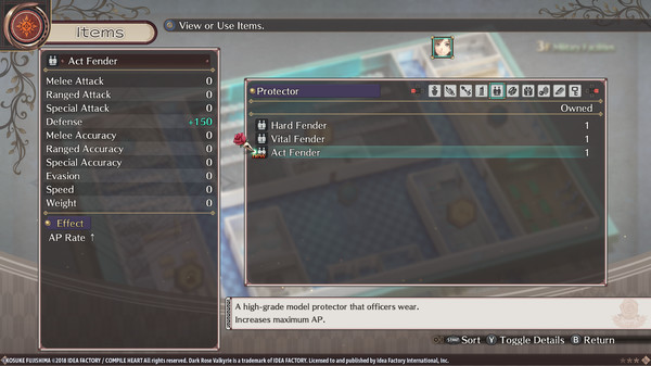 Скриншот из Dark Rose Valkyrie: Dengeki Set