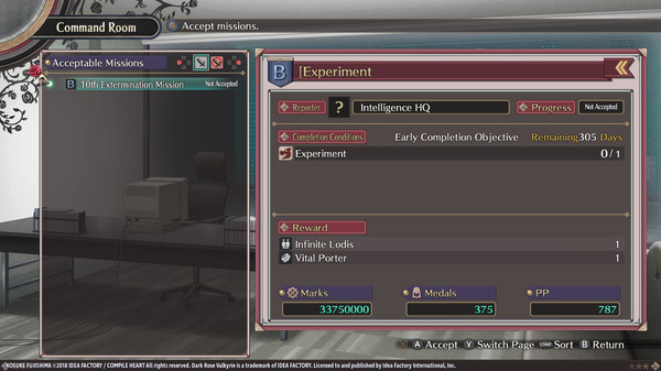 Скриншот из Dark Rose Valkyrie: New Mission Addition Set