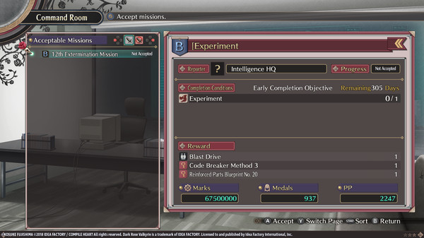 Скриншот из Dark Rose Valkyrie: New Mission Addition Set