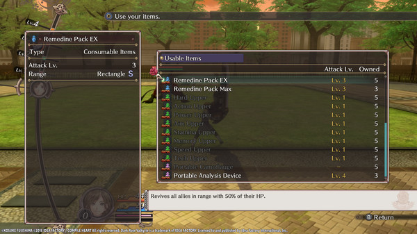 Скриншот из Dark Rose Valkyrie: PV Serial Display Campaign Item Set