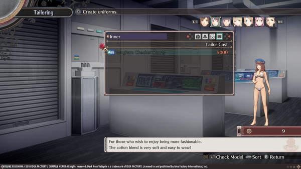 Скриншот из Dark Rose Valkyrie: Amusement Variety Set