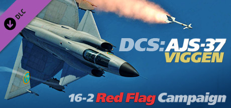 DCS: AJS-37 Viggen - 16-2 Red Flag Campaign cover art