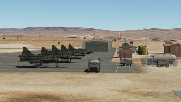 Скриншот из DCS: AJS-37 Viggen - 16-2 Red Flag Campaign