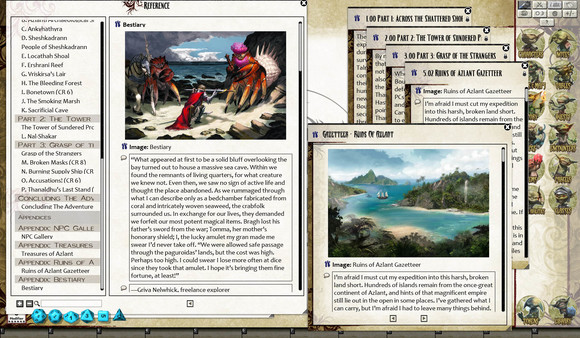 Скриншот из Fantasy Grounds - Pathfinder RPG - Ruins of Azlant AP 2: Into the Shattered Continent (PFRPG)