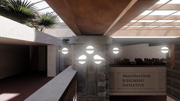Скриншот из Larkin building by Frank Lloyd Wright