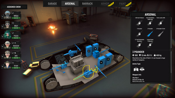 Скриншот из Armored Battle Crew