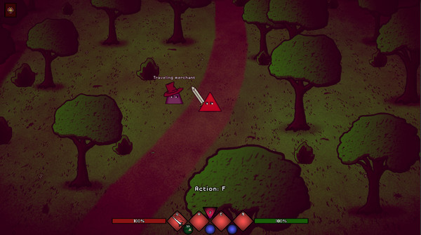 Prim Rogue game for Linux 1