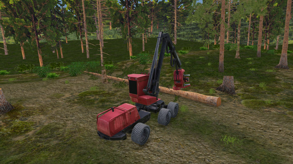 Forest Harvester Simulator game for Linux 1
