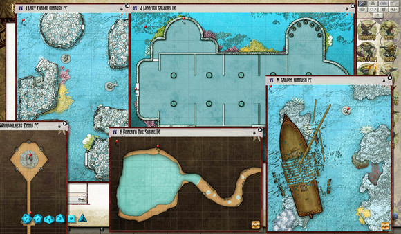 Скриншот из Fantasy Grounds - Pathfinder RPG - Ruins of Azlant AP 4: City in the Deep (PFRPG)