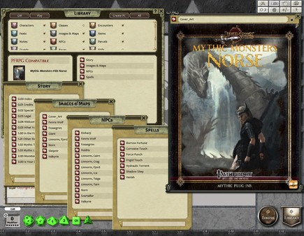 Скриншот из Fantasy Grounds - Mythic Monsters #33: Norse (PFRPG)
