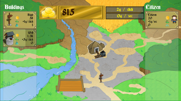 Kingdom Clicker game for Linux 1