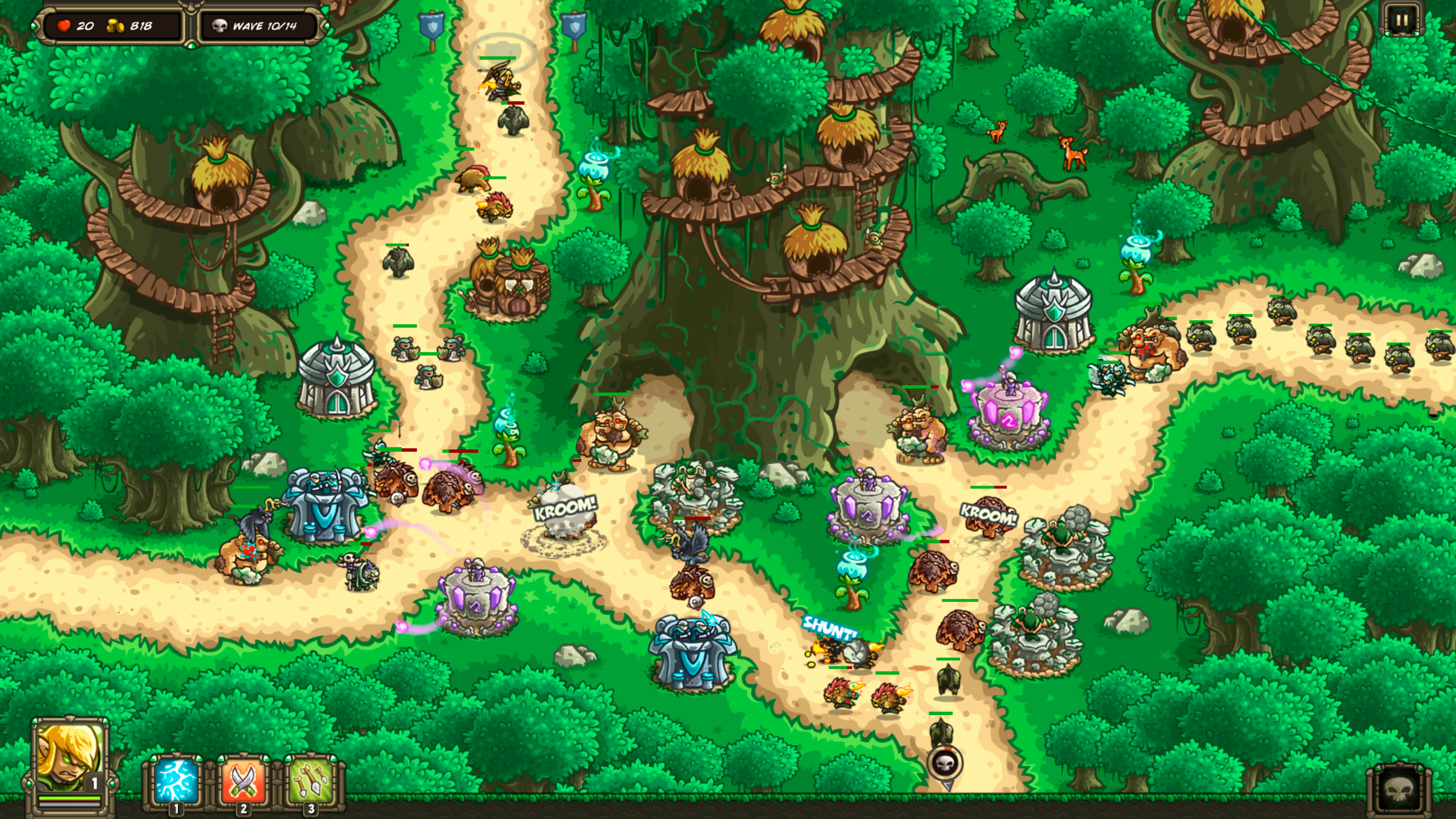 tower defense games like kingdom rush