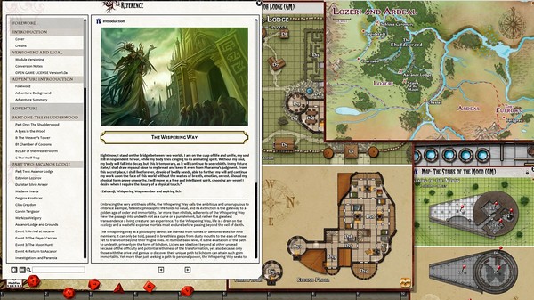 Скриншот из Fantasy Grounds - Pathfinder RPG - Carrion Crown AP 3: Broken Moon (PFRPG)