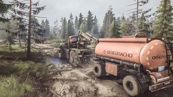 Скриншот из MudRunner - The Ridge DLC