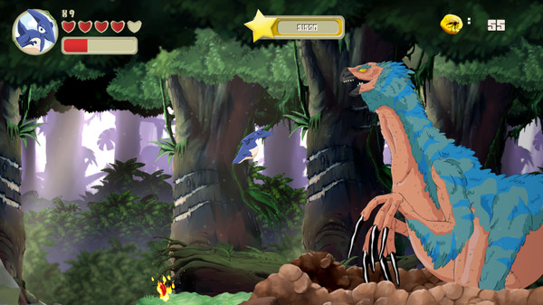Super Saurio Fly: Jurassic Edition game for Linux 1