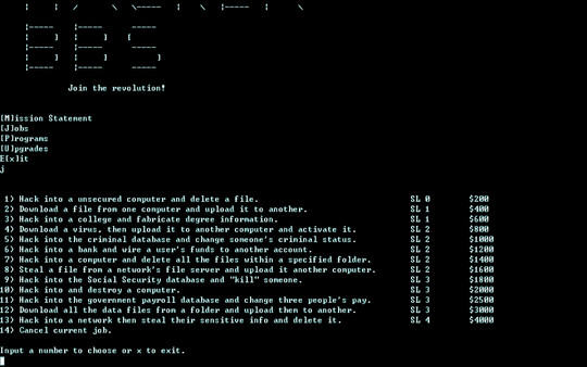 Скриншот из Retro Hacker Скриншот из Retro Hacker