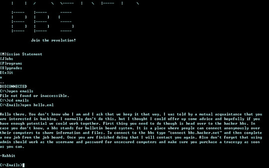 Скриншот из Retro Hacker Скриншот из Retro Hacker