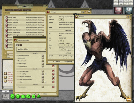 Скриншот из Fantasy Grounds - Mythic Monsters Monstrous Humanoids (PFRPG)