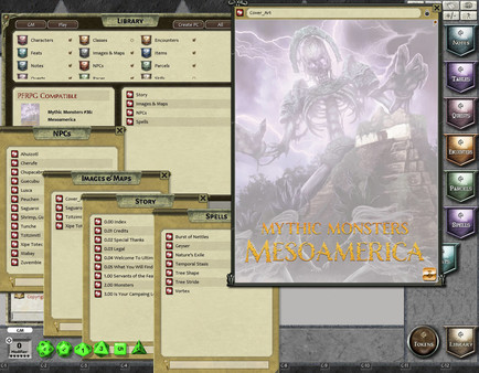 Скриншот из Fantasy Grounds - Mythic Monsters #36: Mesoamerica (PFRPG)