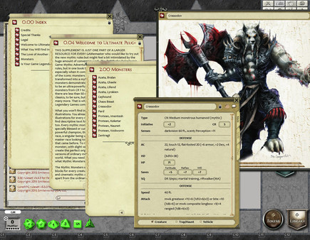 Скриншот из Fantasy Grounds - Mythic Monsters #24: Masters of Chaos (PFRPG)