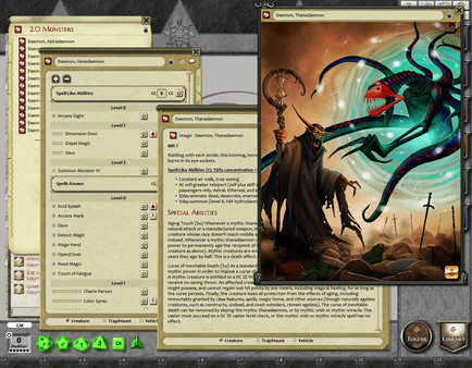 Скриншот из Fantasy Grounds - Mythic Monsters #31: Daemons (PFRPG)