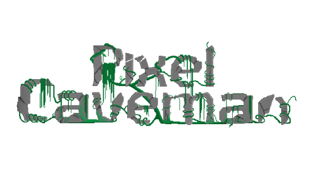 Pixel Caveman Logo