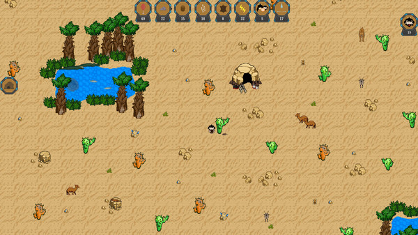 Скриншот из Pixel Caveman