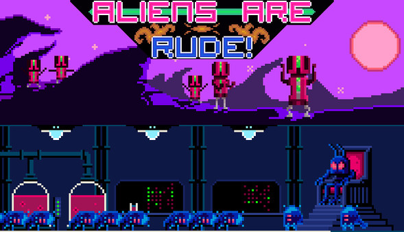 Скриншот из Aliens Are Rude!