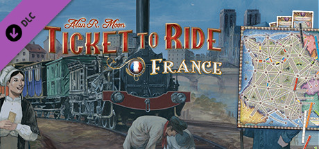 Ticket To Ride - France cover art